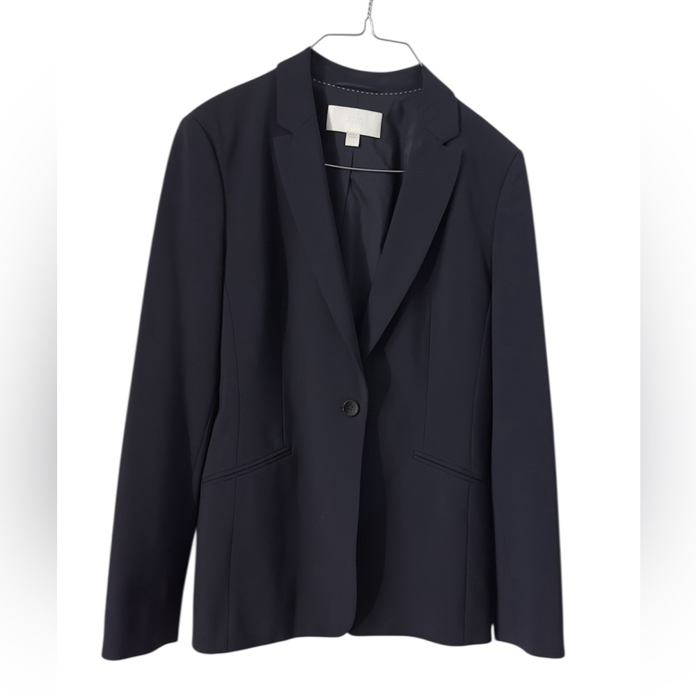 Women Boss Hugo Boss Classic Dark Blue Navy Blazer.